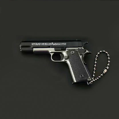 1911 Grey Black Miniature Replica Gun