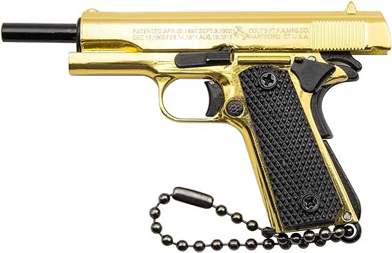 1911 Gold Miniature Replica Gun