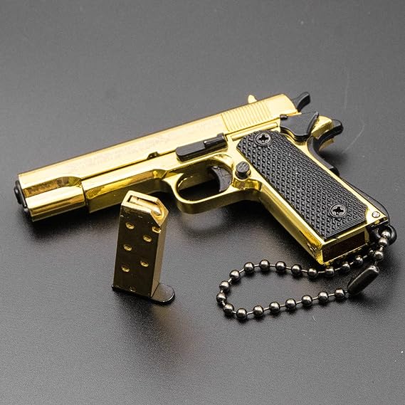 1911 Gold Miniature Replica Gun