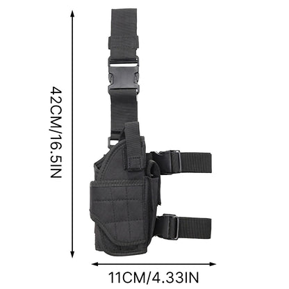 Tactical Combat Thigh Holster - Fits All Pistols for Outdoor Sports