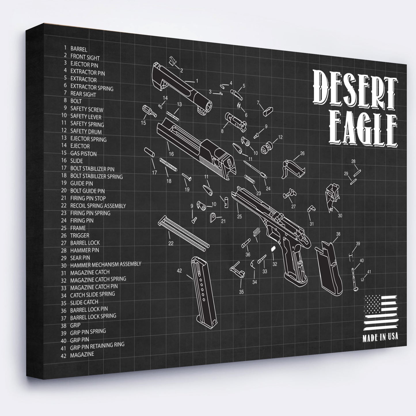 DESERT EAGLE CANVAS