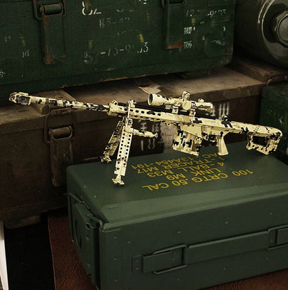 Barrett Camouflage Miniature Gun Model