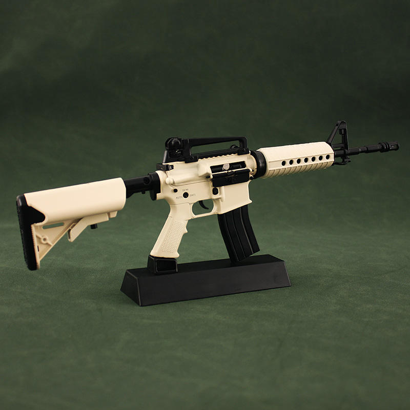 AR-18 Tan Miniature Gun Model