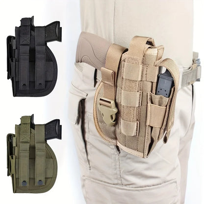 Universal Right Hand Molle Gun Holster with Magazine Pouch for Glock