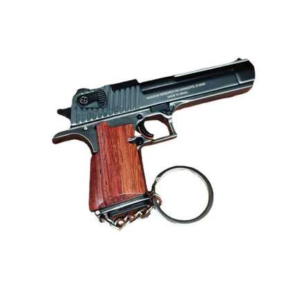 Desert Eagle Wood Handle Miniature Replica Gun