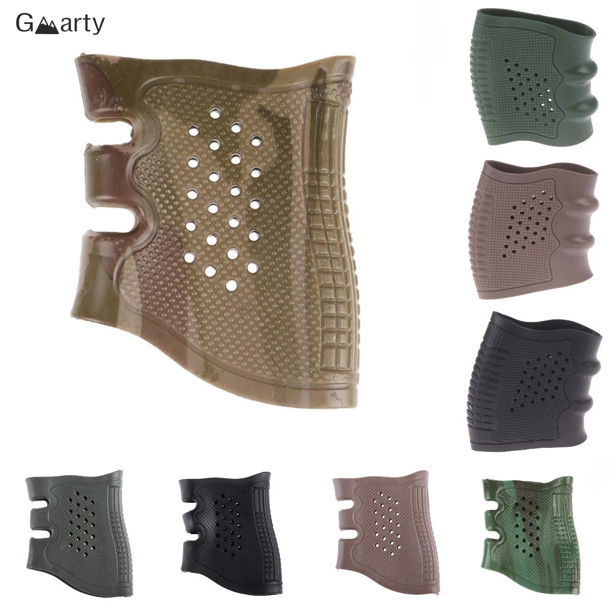 Tactical Gun Holster Cover - Grip Glove Rubber Hunting Accessories