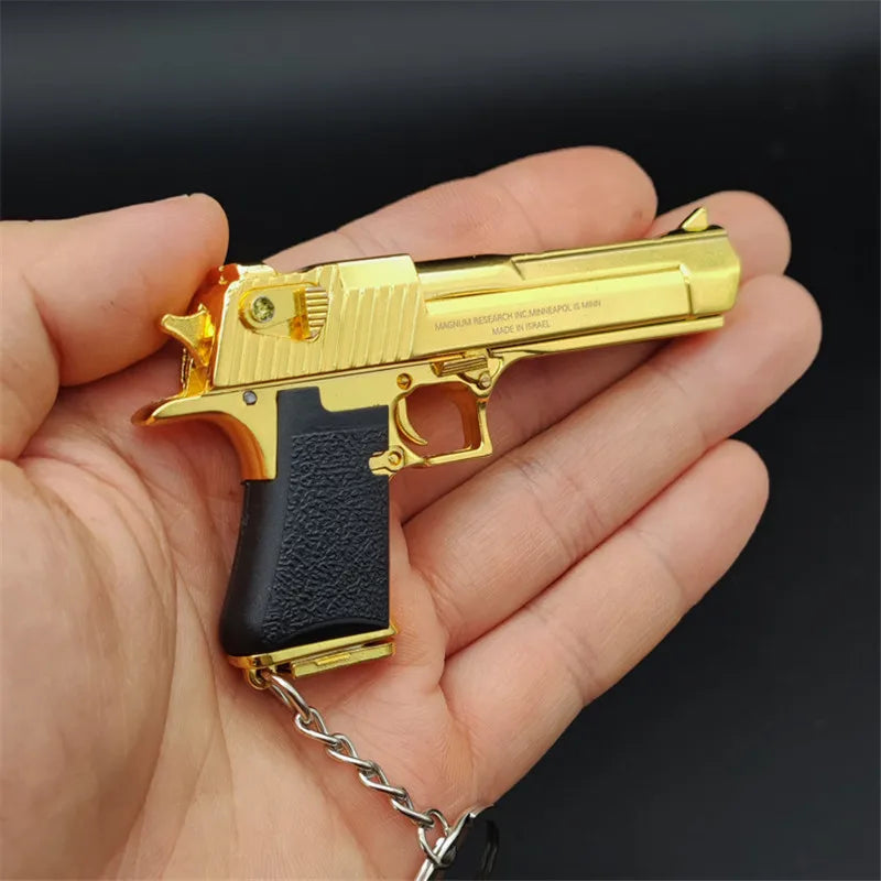 Desert Eagle Gold Miniature Replica Gun