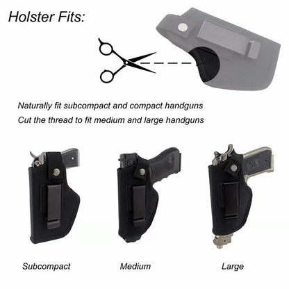 Outdoor Tactical Holster for Glock - Concealed Carry Gun Pistol Bag