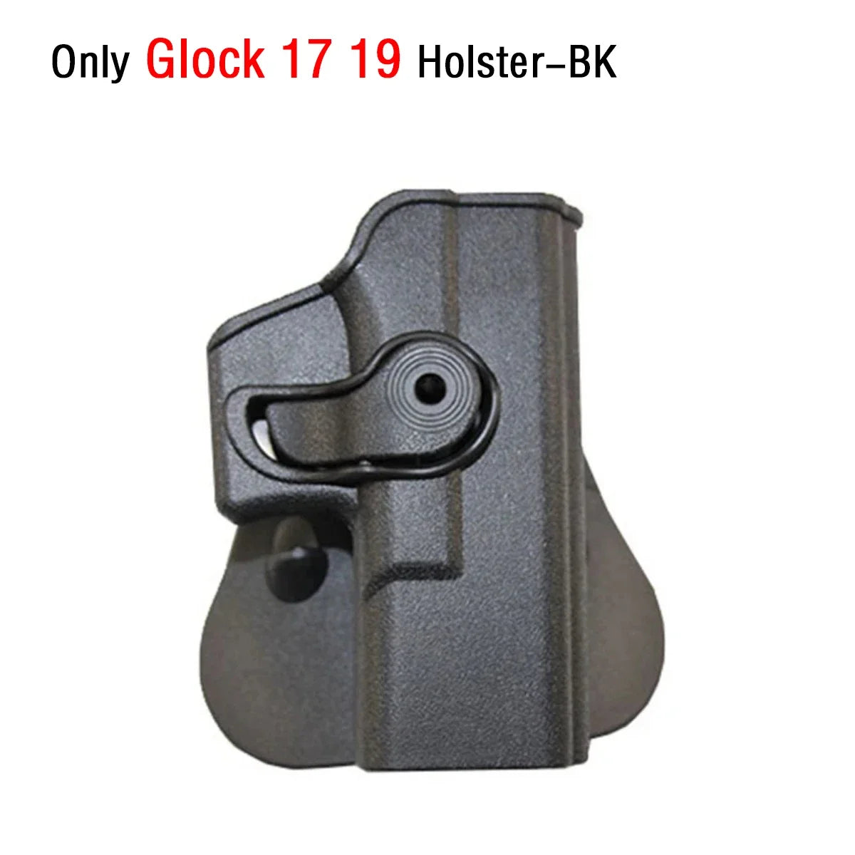 Tactical Gun Holster for Colt 1911, Beretta M92, Glock - Waist Belt Clip