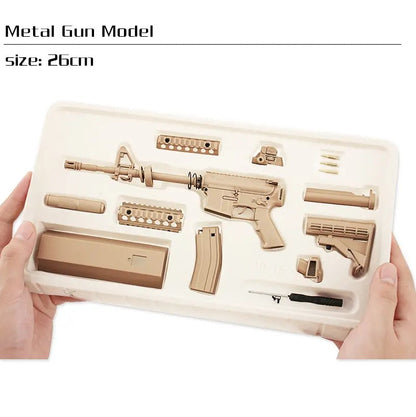 AR-15 Desert Grey Miniature Gun Model