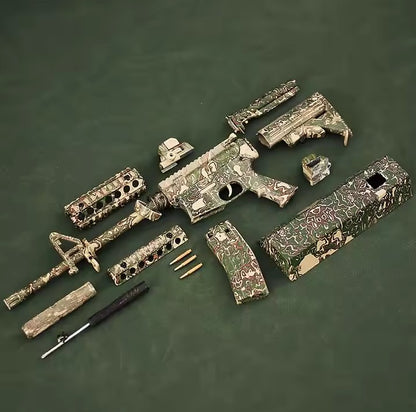 AR-15 Python Camouflage Miniature Gun Model