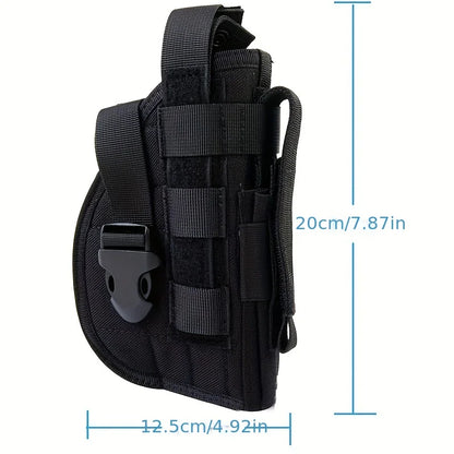 Universal Right Hand Molle Gun Holster with Magazine Pouch for Glock