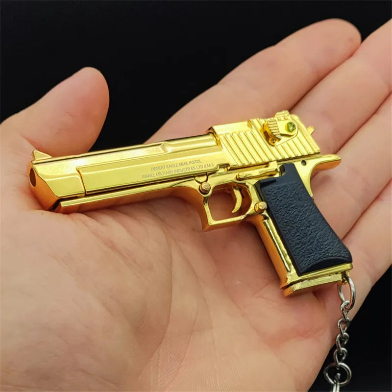 Desert Eagle Gold Miniature Replica Gun