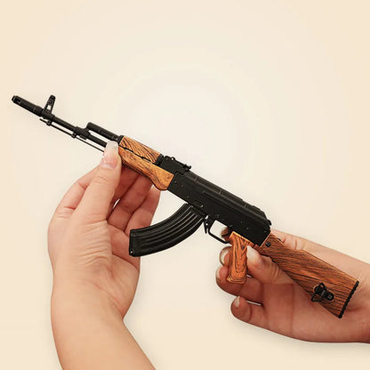 AK47 Black Miniature Gun Model