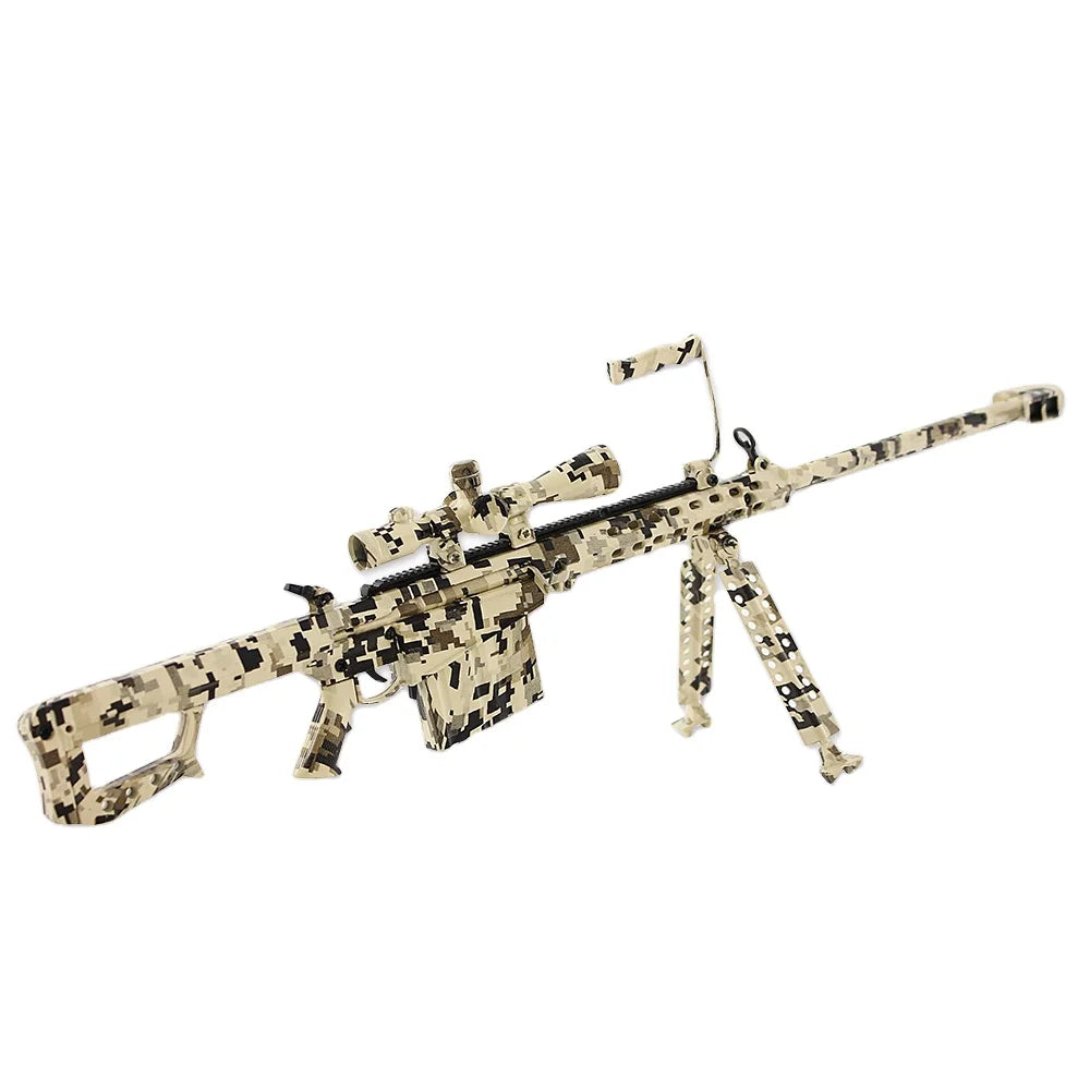 Barrett Camouflage Miniature Gun Model