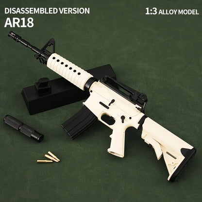 AR-18 Tan Miniature Gun Model