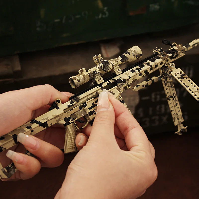 Barrett Camouflage Miniature Gun Model