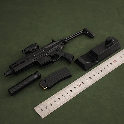 SIG MCX Rattler Black - Eject Bullet Miniature Gun Model